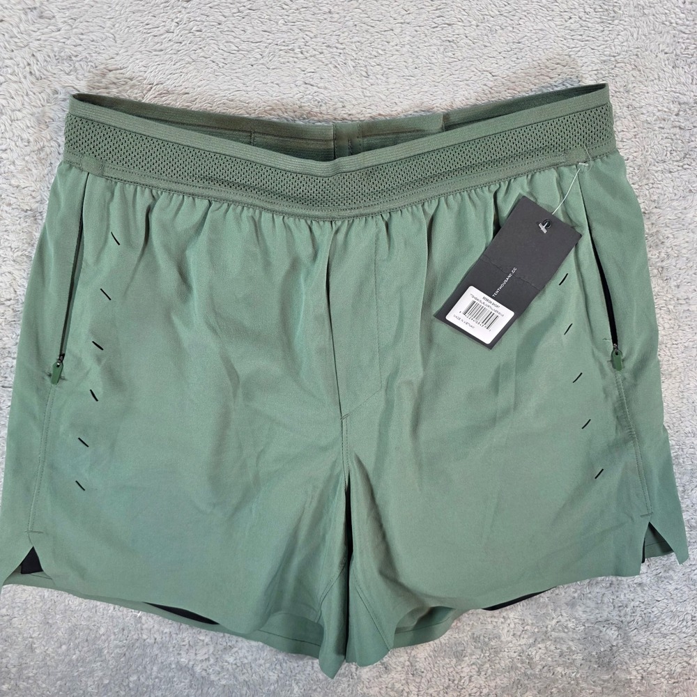 Ten Thousand Session Short 5 in Liner Sage Green S Mens TTSH004V3 Training Gym